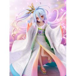 No Game no Life Estatua PVC 1/7 Shiro -Shiromuku- 23 cm