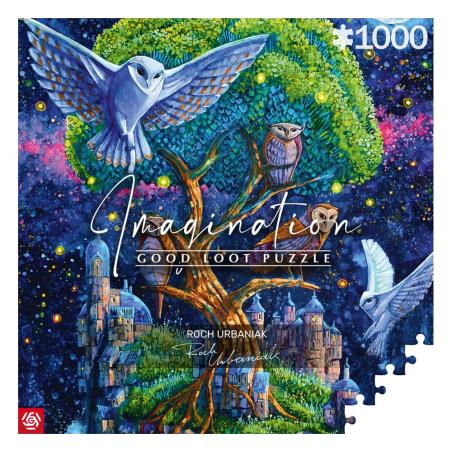 Roch Urbaniak Puzzle Imagination Owl Island / Wyspa Sów (1000 piezas