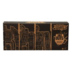 Transformers Legacy United Deluxe Class Pack de 3 Figuras Go-Bot Guardians 14 cm