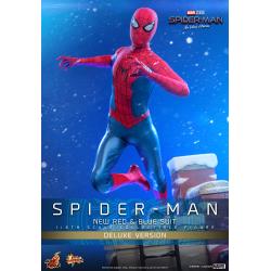 Spider-Man: No Way Home Figura Movie Masterpiece 1/6 Spider-Man (New Red and Blue Suit) (Deluxe Version) 28 cm