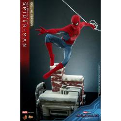 Spider-Man: No Way Home Figura Movie Masterpiece 1/6 Spider-Man (New Red and Blue Suit) (Deluxe Version) 28 cm