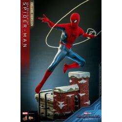 Spider-Man: No Way Home Figura Movie Masterpiece 1/6 Spider-Man (New Red and Blue Suit) (Deluxe Version) 28 cm