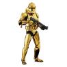 Star Wars Figura 1/6 Clone Trooper (Gold Chrome Version) Exclusive 30 cm