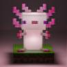 Lampara Icons Ajolote Minecraft 12cm