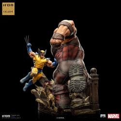 Marvel Estatua 1/10 BDS Art Scale Wolverine vs Juggernaut heo EU Exclusive 30 cm
