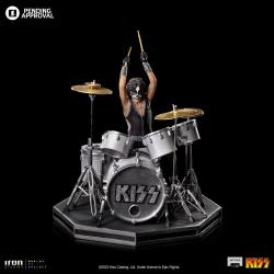 Kiss Estatua Art Scale 1/10 Peter Criss Limited Edtition 22 cm