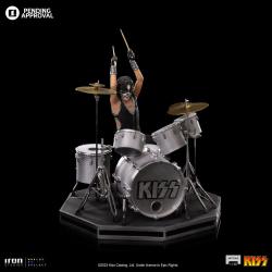 Kiss Estatua Art Scale 1/10 Peter Criss Limited Edtition 22 cm