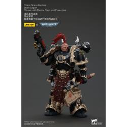 Warhammer 40k Figura Chaos Space Marines Black Legion Chosen with Plasma Pistol and Power Axe 20 cm