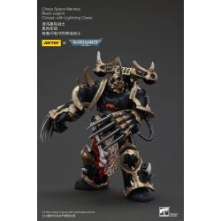Warhammer 40k Actionfigur Chaos Space Marines Black Legion Chosen with Lightning Claws 20 cm