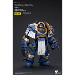 Warhammer The Horus Heresy Figura 1/18 Ultramarines Cataphractii Terminator Squad Terminator with Lightning Claws 14 cm