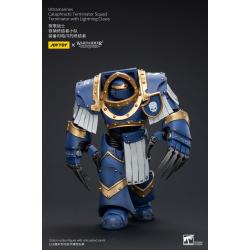 Warhammer The Horus Heresy Figura 1/18 Ultramarines Cataphractii Terminator Squad Terminator with Lightning Claws 14 cm