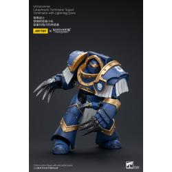 Warhammer The Horus Heresy Figura 1/18 Ultramarines Cataphractii Terminator Squad Terminator with Lightning Claws 14 cm