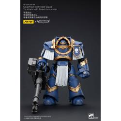 Warhammer The Horus Heresy Figura 1/18 Uitramarines Cataphractii Terminator Squad Terminator with Reaper Autocannon 14 cm