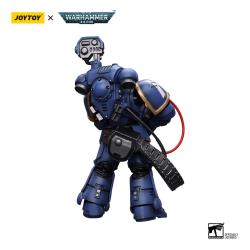 Warhammer 40k Figura 1/18 Ultramarines Desolation Marine with Castellan Launcher (Superfrag) 12 cm