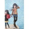 Rascal Does Not Dream of a Knapsack Kid Estatua PVC Mai Sakurajima High School Graduation Ver. & Knapsack Kid 19 cm