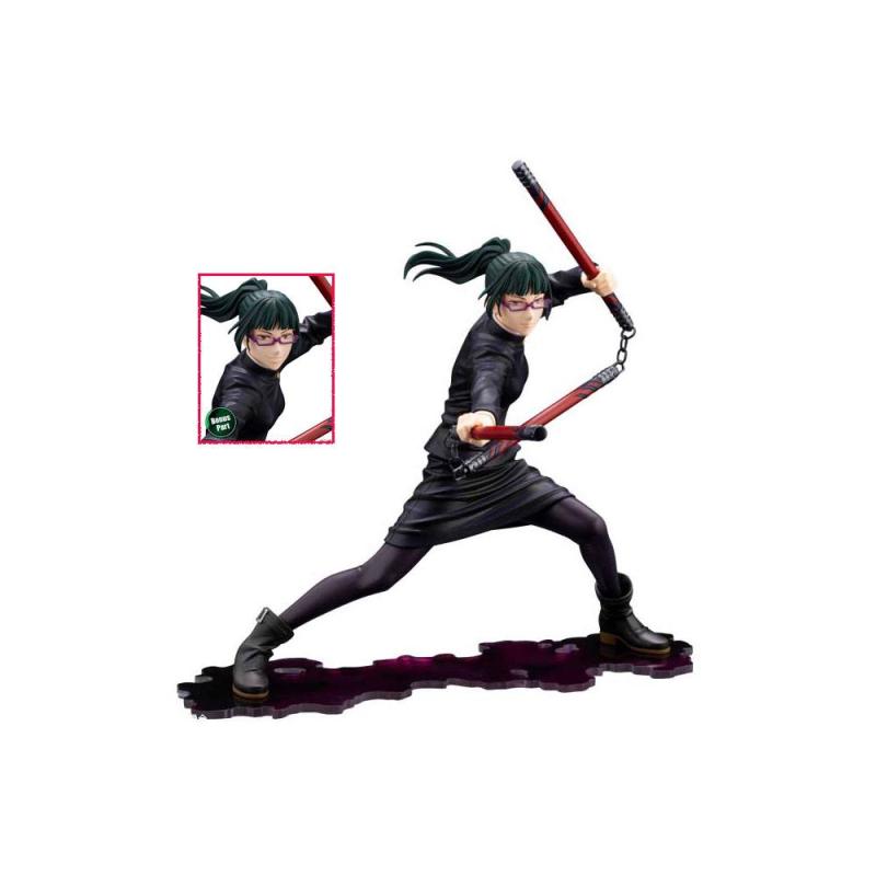 Jujutsu Kaisen Estatua ARTFXJ PVC 1/8 Maki Zen'in Bonus Edition 21 cm