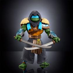 MOTU x TMNT: Turtles of Grayskull Figura Stealth Armor Leonardo 14 cm