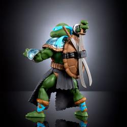 MOTU x TMNT: Turtles of Grayskull Figura Stealth Armor Leonardo 14 cm
