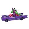 DC Retro Figura y vehículo Batman 66 Batmobil with Joker (Gold Label