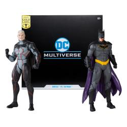 DC Collector Figuras Paquete de 6 Omega (Unmasked) & Batman (Bloody)(Gold Label) 18 cm