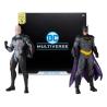 DC Collector Figuras Paquete de 6 Omega (Unmasked) & Batman (Bloody)(Gold Label) 18 cm