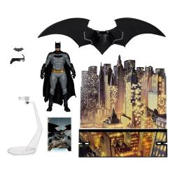 DC Multiverse Figura Batman with Bat-Glider (The Thirteenth Hour) (Gold Label) 18 cm