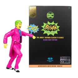 DC Multiverse Figura BM66 The Joker (Black Light) (Gold Label) 18 cm