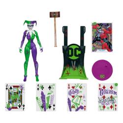 DC Multiverse Figura Harley Quinn (DC Classic) Jokerized (Gold Label) 18 cm