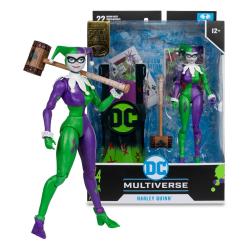 DC Multiverse Figura Harley Quinn (DC Classic) Jokerized (Gold Label) 18 cm