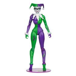 DC Multiverse Figura Harley Quinn (DC Classic) Jokerized (Gold Label) 18 cm