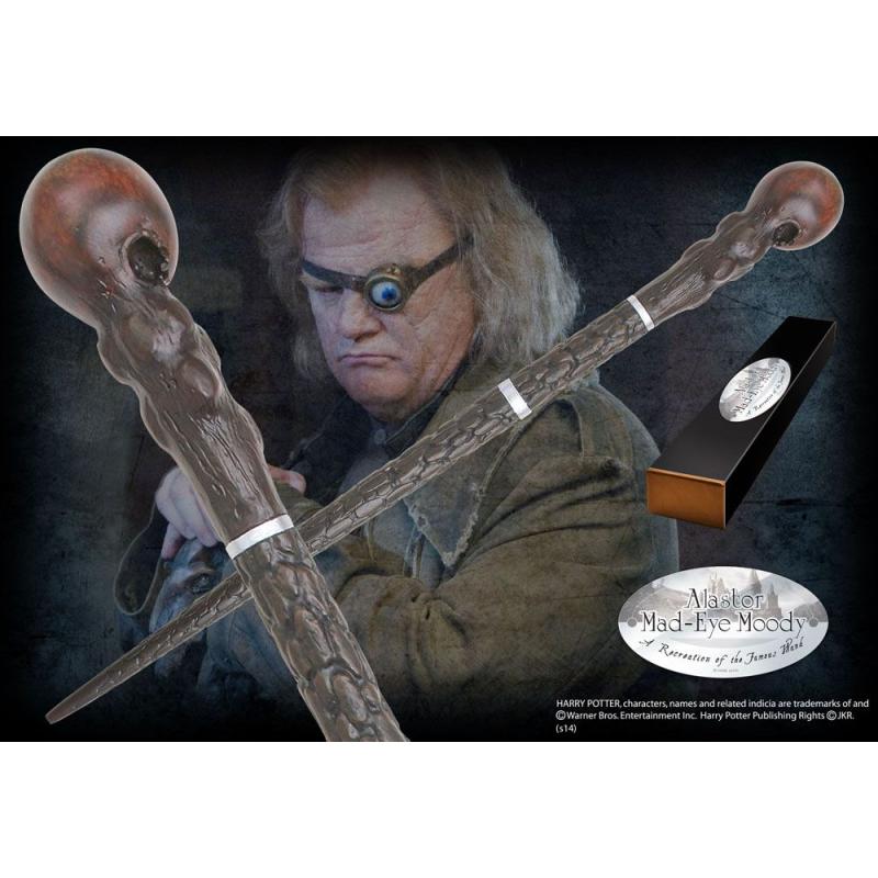 Harry Potter Varita Mágica Alastor Mad-Eye Moody (edición carácter