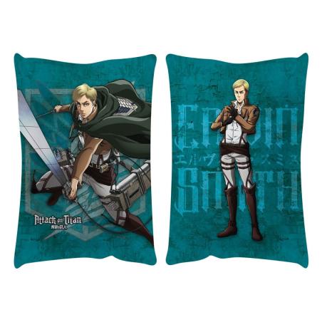 Attack on Titan almohada Erwin Smith 50 x 35 cm
