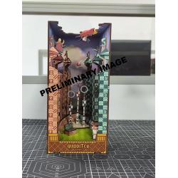 Harry Potter Maqueta Book Nook Tiny Adventures Campo de Quidditch 23 cm