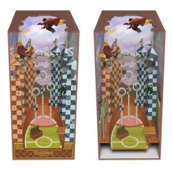 Harry Potter Maqueta Book Nook Tiny Adventures Campo de Quidditch 23 cm