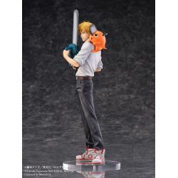 Chainsaw Man Estatua S-Fire PVC 1/7 Denji & Pochita 24 cm