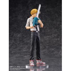 Chainsaw Man Estatua S-Fire PVC 1/7 Denji & Pochita 24 cm