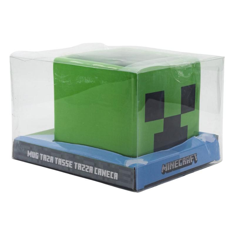 Minecraft Taza 3D Creeper Face 445 ml