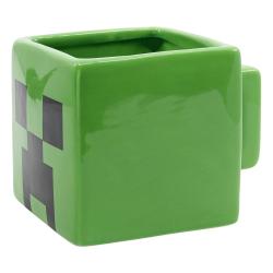 Minecraft Taza 3D Creeper Face 445 ml