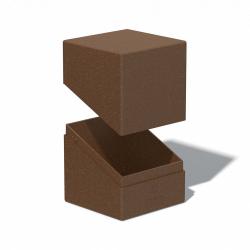 Ultimate Guard Return To Earth Boulder Deck Case 100+ Tamaño Estándar Marrón