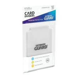 Ultimate Guard Card Dividers Tarjetas Separadoras para Cartas Tamaño Estándar Transparente (10