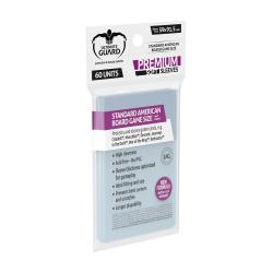 Ultimate Guard Premium Soft Sleeves Fundas de Cartas del Juego de Mesa Standard American (60