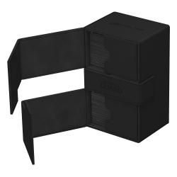 Ultimate Guard Twin Flip`n`Tray 160+ XenoSkin Monocolor Negro