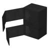 Ultimate Guard Twin Flip`n`Tray 160+ XenoSkin Monocolor Negro