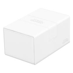 Ultimate Guard Twin Flip`n`Tray 160+ XenoSkin Monocolor Blanco