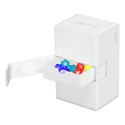 Ultimate Guard Twin Flip`n`Tray 160+ XenoSkin Monocolor Blanco