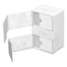 Ultimate Guard Twin Flip`n`Tray 160+ XenoSkin Monocolor Blanco