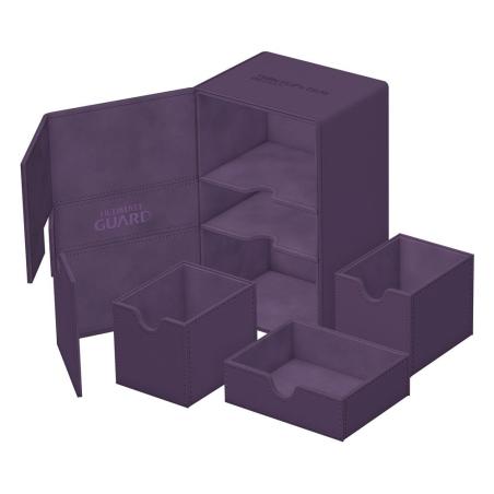 Ultimate Guard Twin Flip`n`Tray 160+ XenoSkin Monocolor Violeta