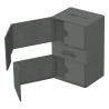 Ultimate Guard Twin Flip`n`Tray 160+ XenoSkin Monocolor Gris