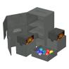 Ultimate Guard Twin Flip`n`Tray 160+ XenoSkin Monocolor Gris