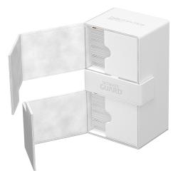 Ultimate Guard Twin Flip`n`Tray 200+ XenoSkin Monocolor Blanco